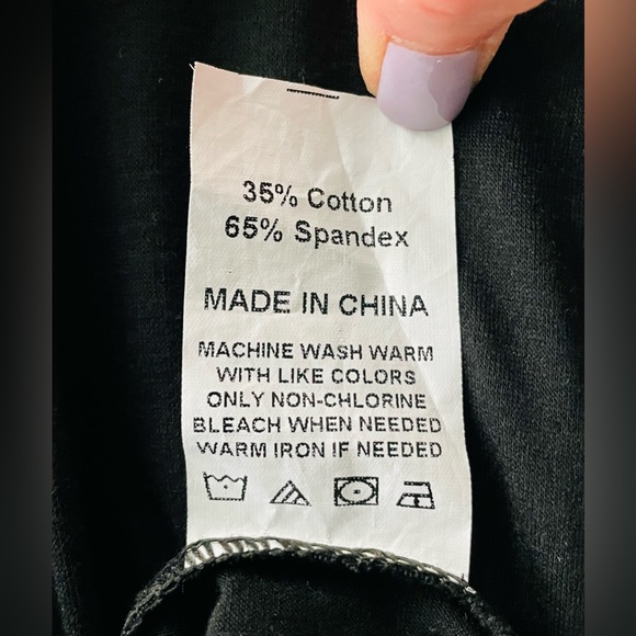 BLACK BELL BOTTOMS—EXTRA SMALL AND NEVER WORN—STRECH PANTS CUTE - Picture 3 of 14